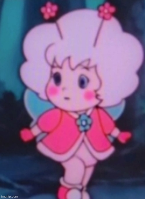 Glisten from the blinkins 1986 anime cartoon 80s cute kawaii vintagr Pink firefly | image tagged in the blinkins | made w/ Imgflip meme maker