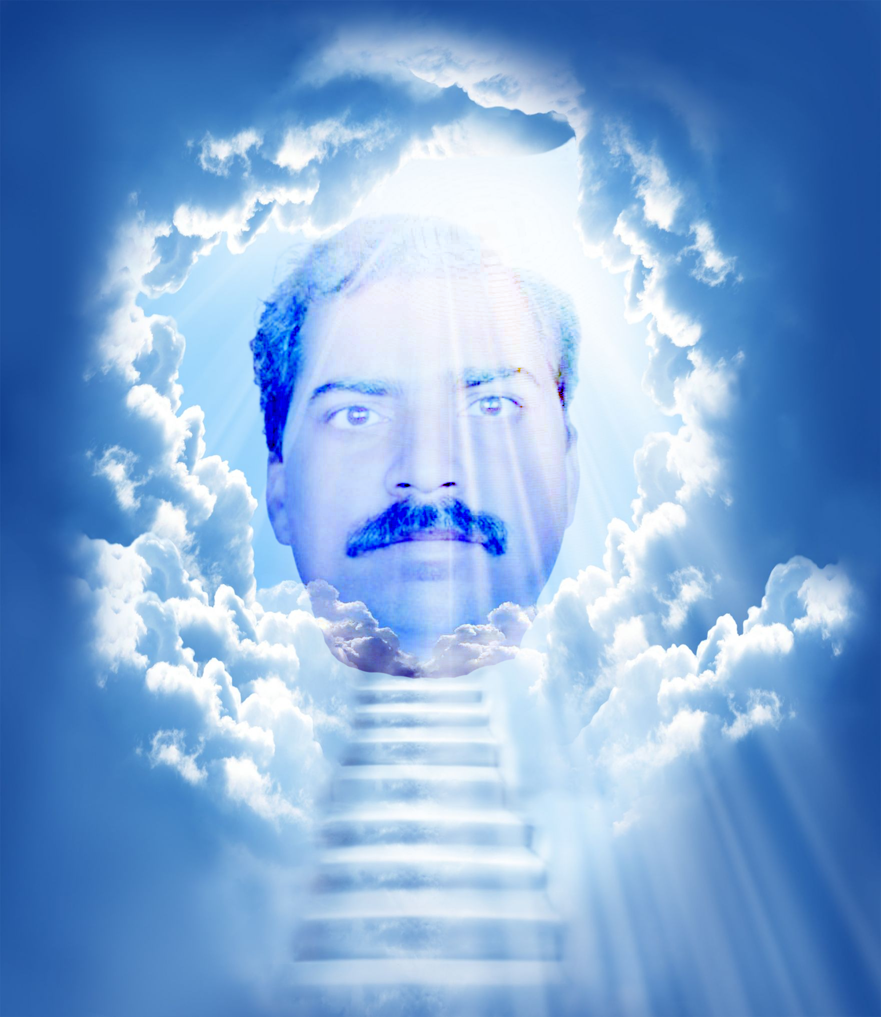 Stairs to Ser Heaven jeet Blank Meme Template