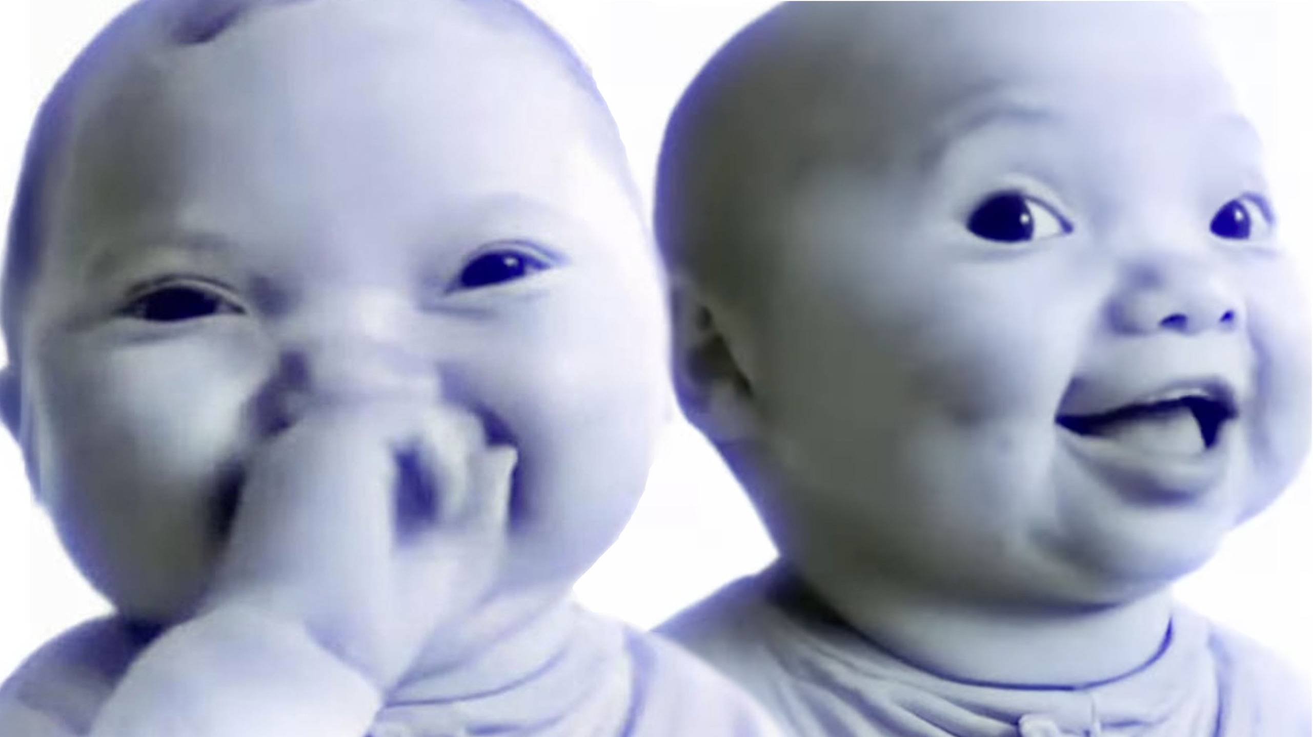 AI BABY TIKTOK Blank Meme Template