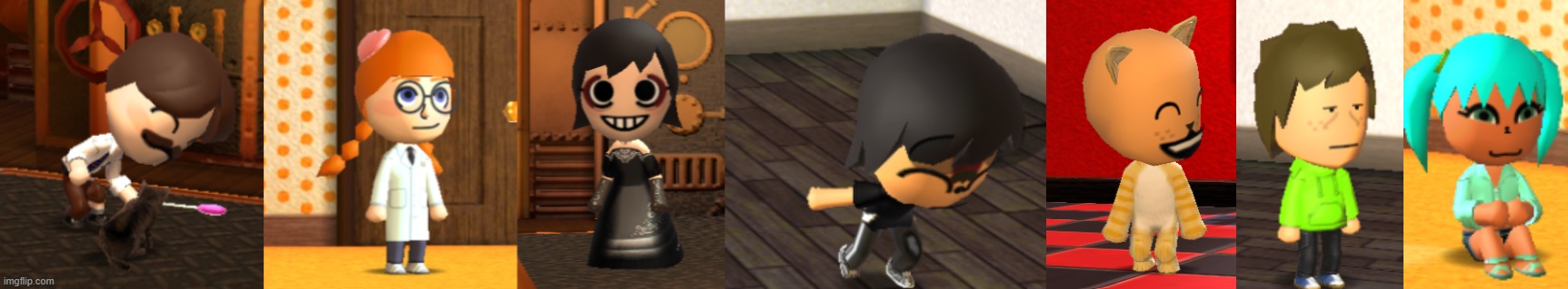 some of my fave tomodachi life miis | made w/ Imgflip meme maker
