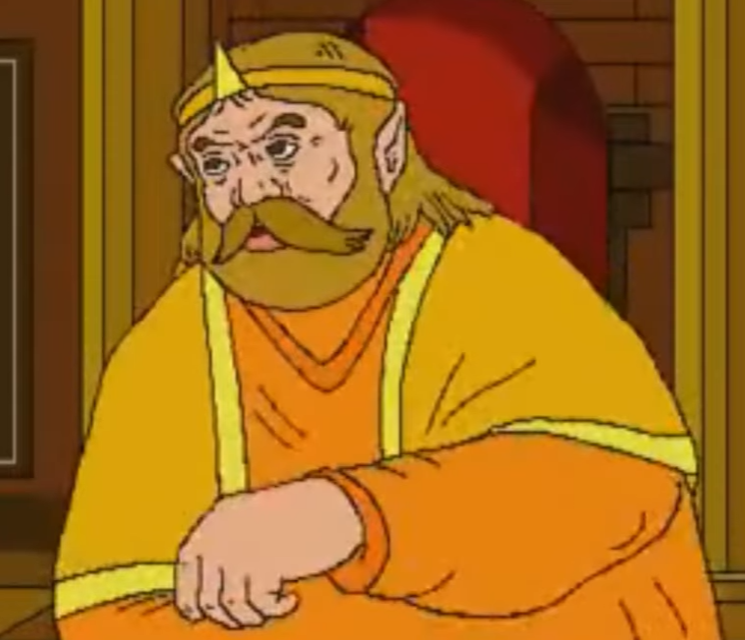 CDi King Injured Blank Meme Template