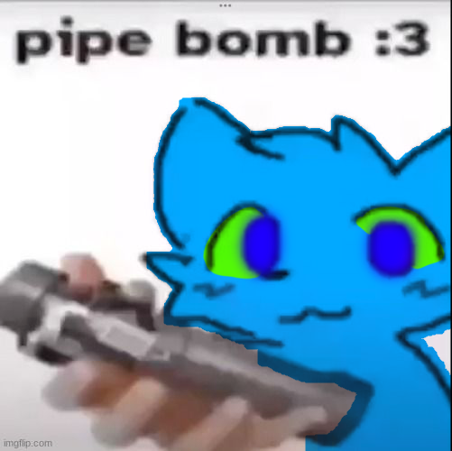 Retro Pipebomb Blank Meme Template