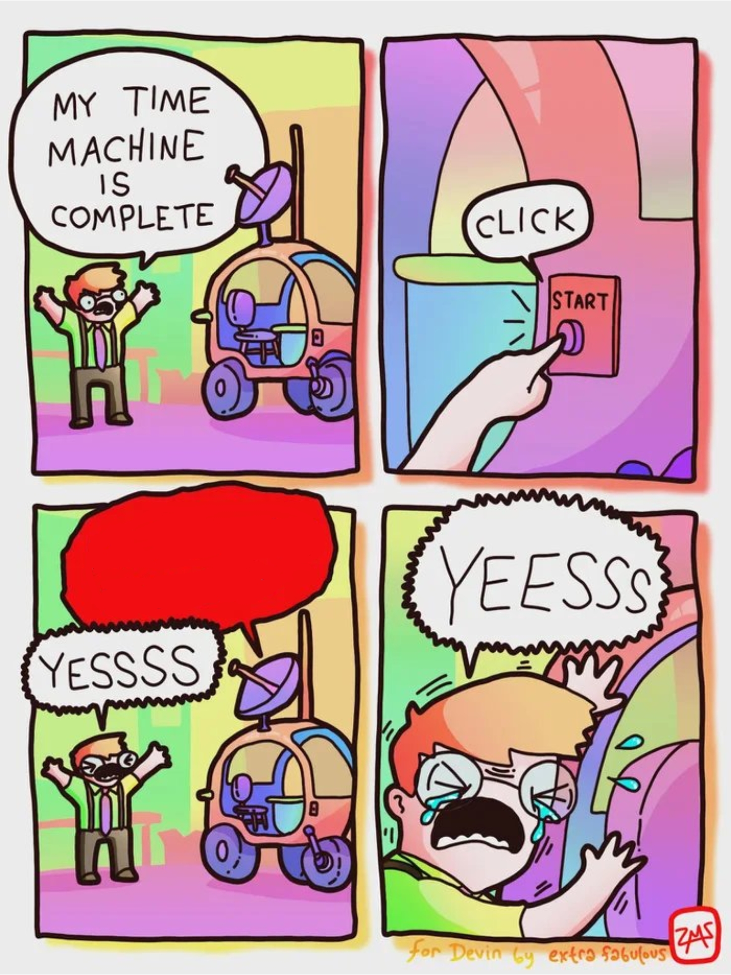 Time Maschine Blank Meme Template