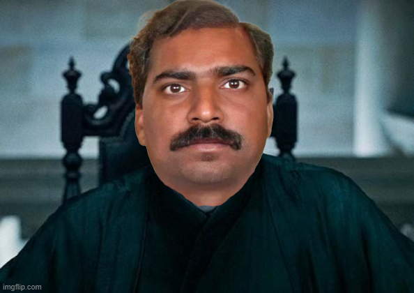 Ser Pajeet Throne Stare Blank Meme Template