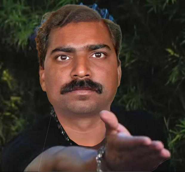 Ser Pajeet Hand Blank Meme Template