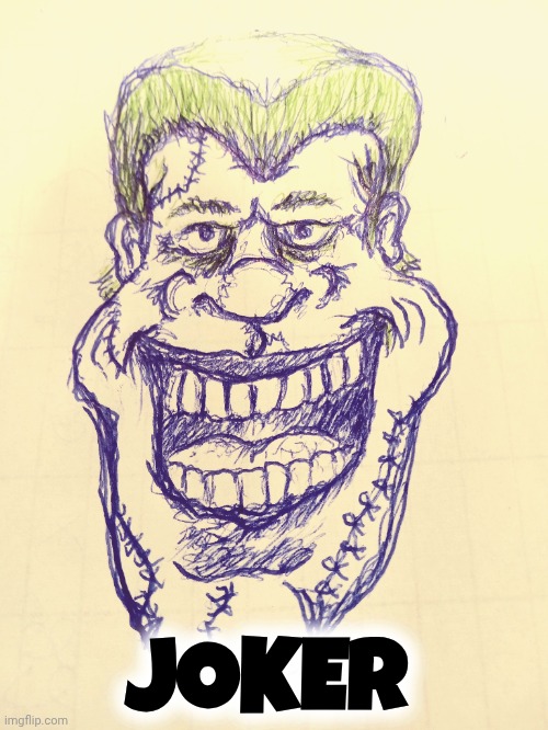 Joker | JOKER | image tagged in art | made w/ Imgflip meme maker