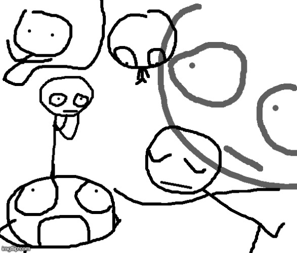 the faceful of faceless | made w/ Imgflip meme maker