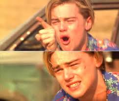 Romeo crying Blank Meme Template