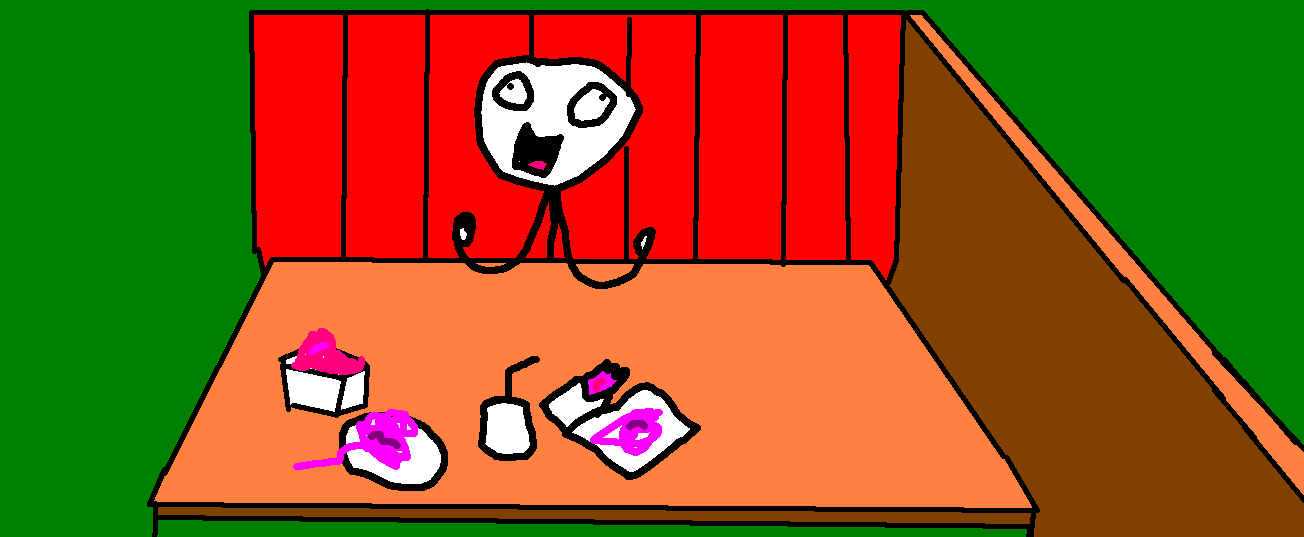 he thinks he's getting a piece Blank Meme Template