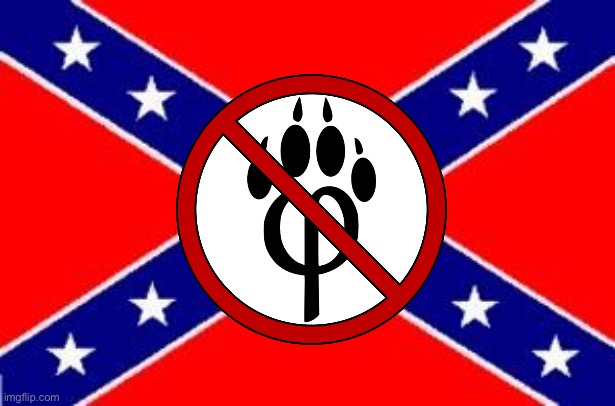 southern anti furry flag Blank Meme Template