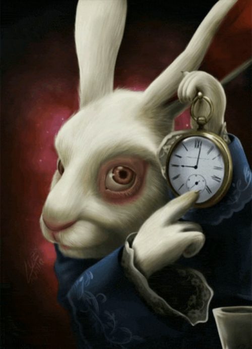 Bunny on time | image tagged in bunny on time | made w/ Imgflip meme maker