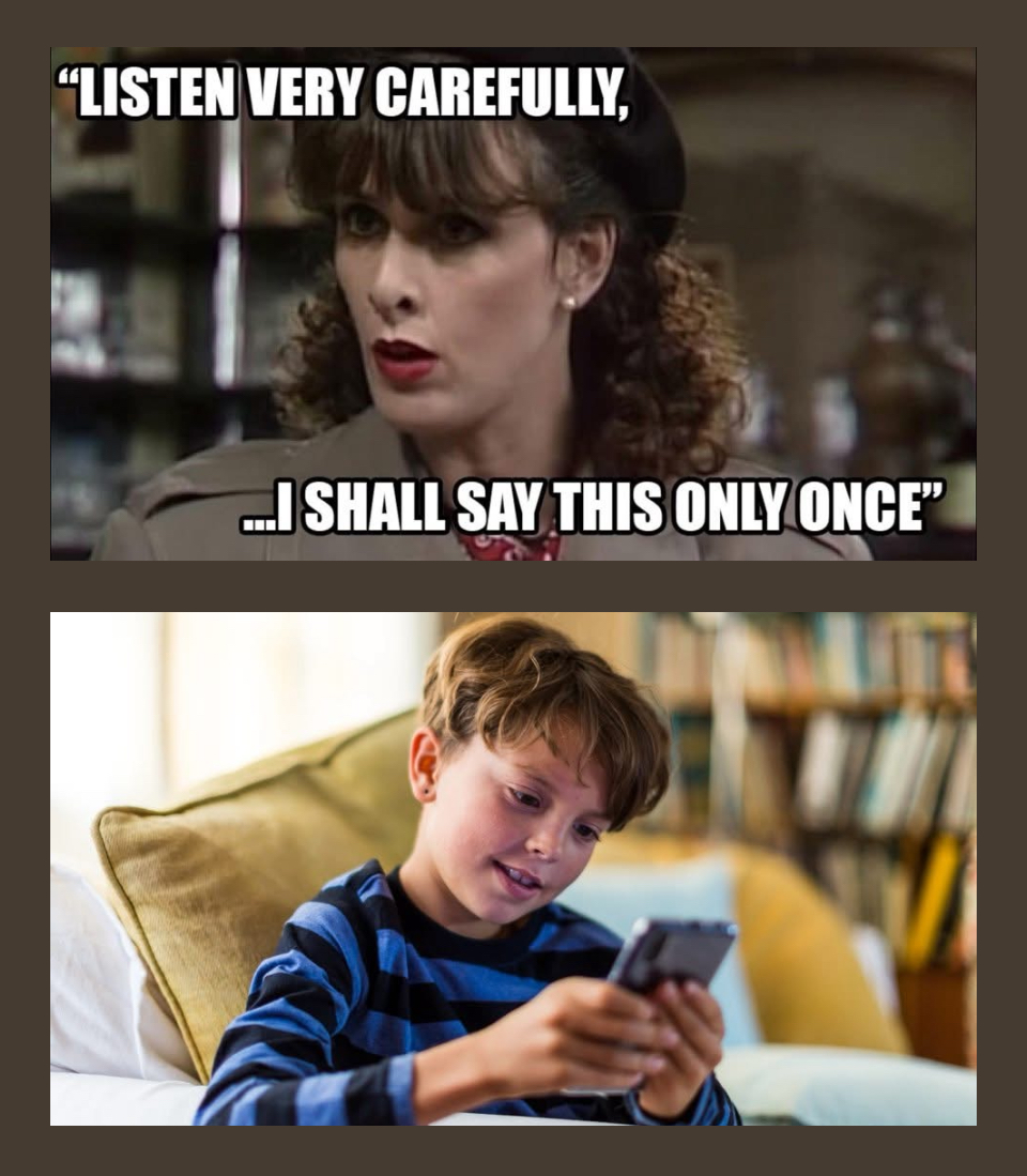 Listen very carefully Blank Meme Template