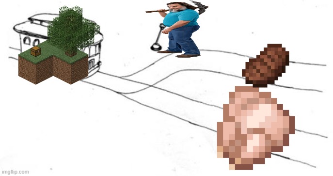 trolley civilization | image tagged in trolley problem | made w/ Imgflip meme maker