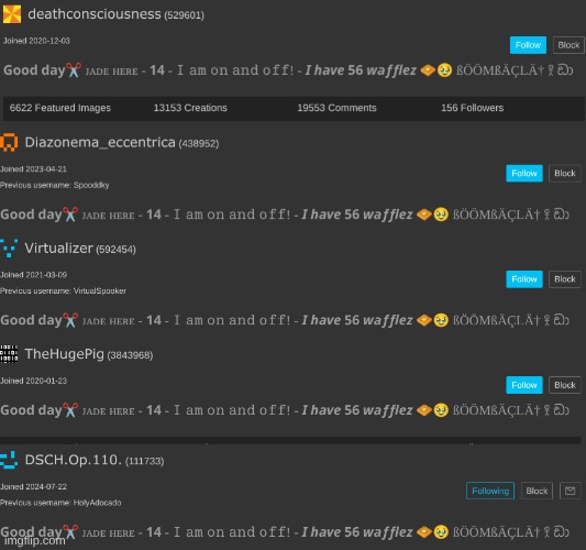 have I started some kind of cult vro | made w/ Imgflip meme maker