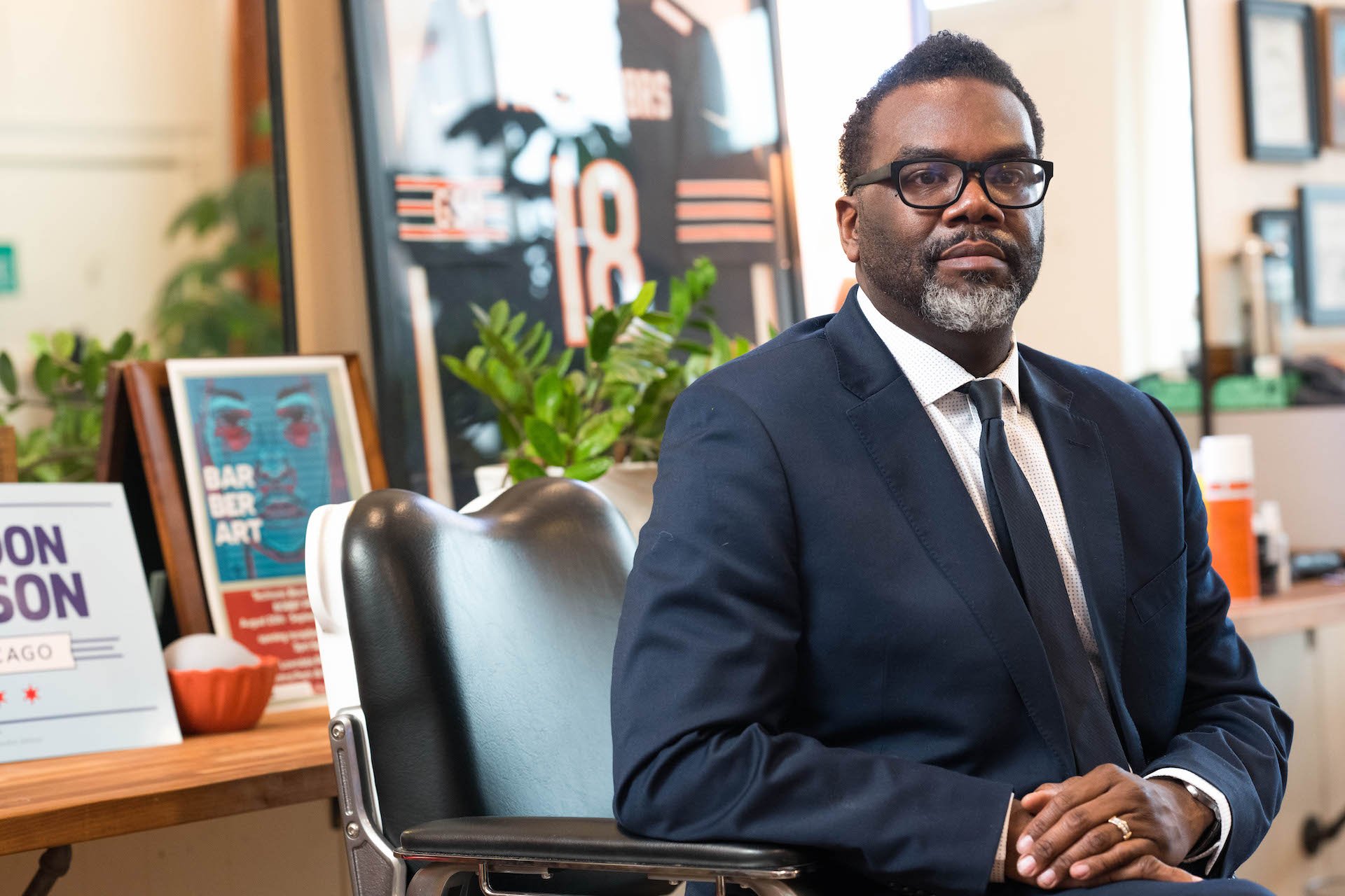 brandon johnson Blank Meme Template