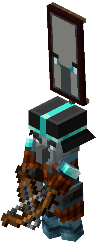 Minecraft Dungeons Pillager That Is An Illager Captain Blank Meme Template