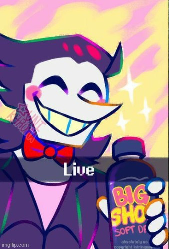 Spamton live Blank Meme Template