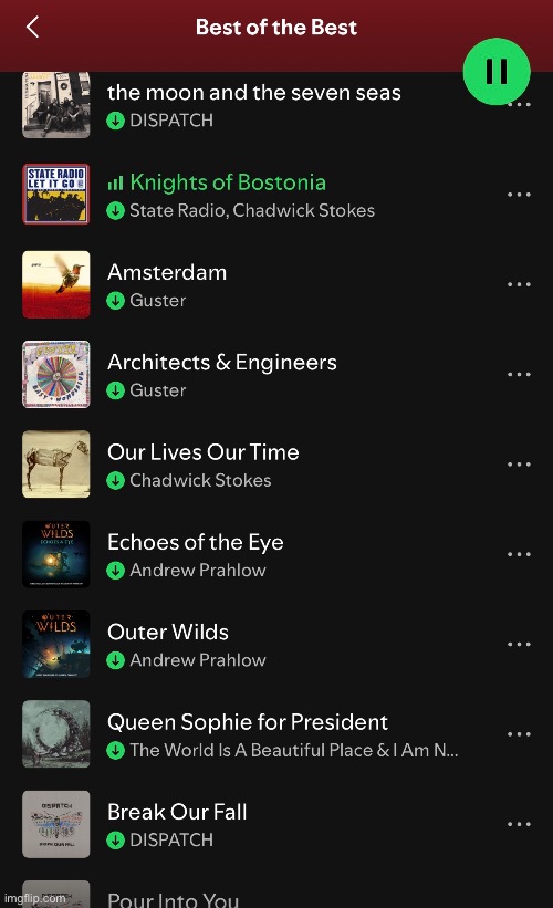 Listen to every single one of these songs | made w/ Imgflip meme maker