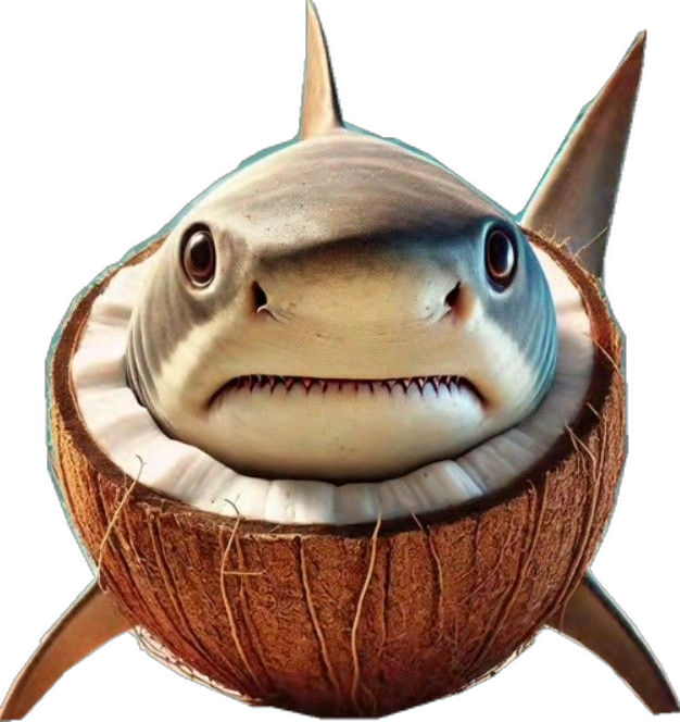 Tralalero Cococini Blank Meme Template