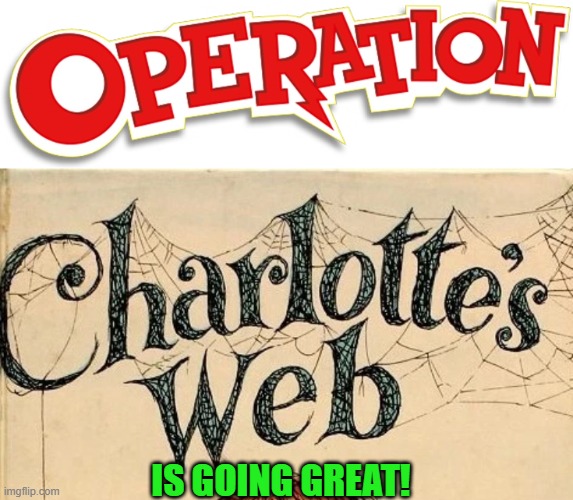 Operation Charlotte's Web is working! | IS GOING GREAT! | image tagged in ice agents,operation,deportation,charlotte's web,illegal immigration,arrested | made w/ Imgflip meme maker