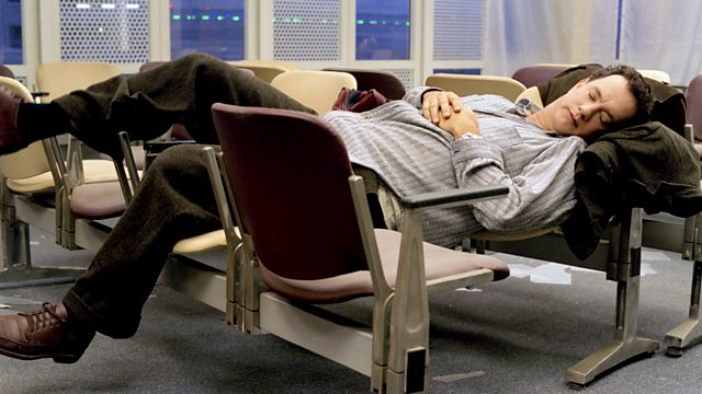 sleeping in The Terminal Blank Meme Template