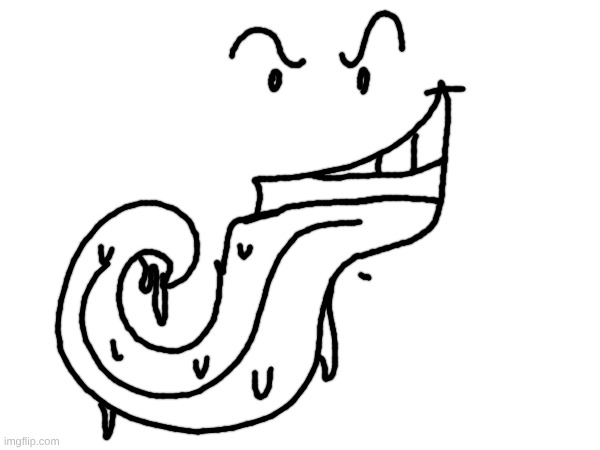 drew a FREAKSTERRRRRRR | made w/ Imgflip meme maker