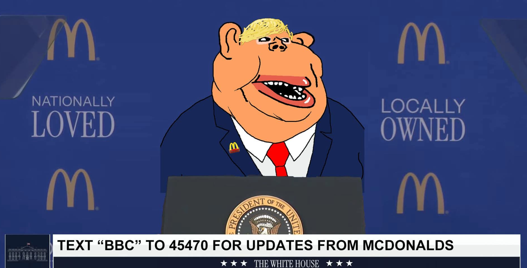 trump Blank Meme Template