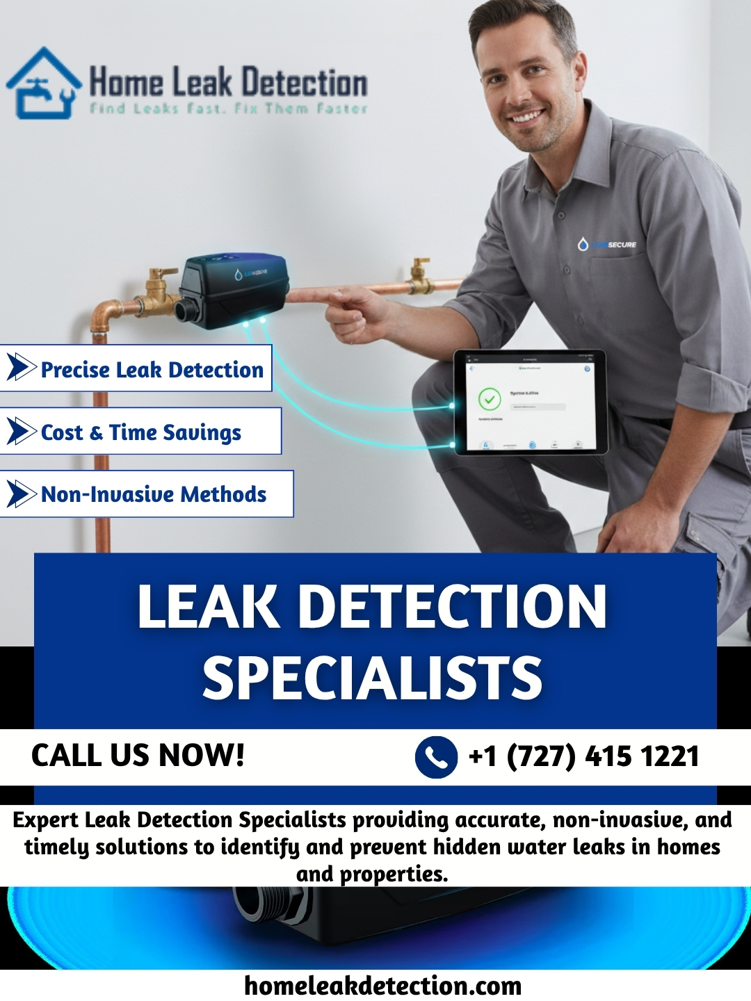 Leak Detection Specialists Blank Meme Template