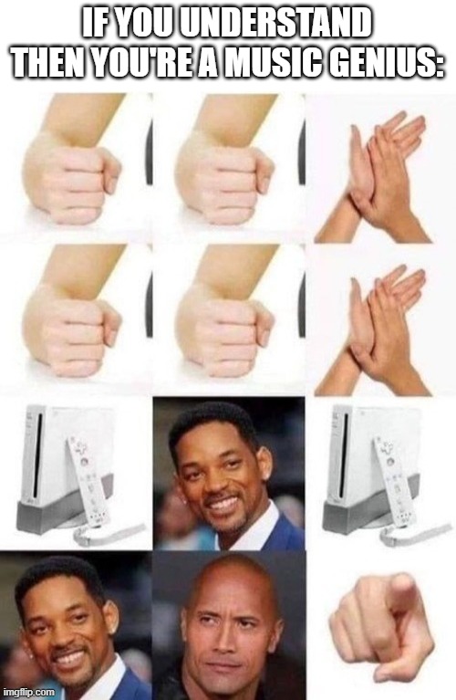 IF YOU UNDERSTAND THEN YOU'RE A MUSIC GENIUS: | made w/ Imgflip meme maker