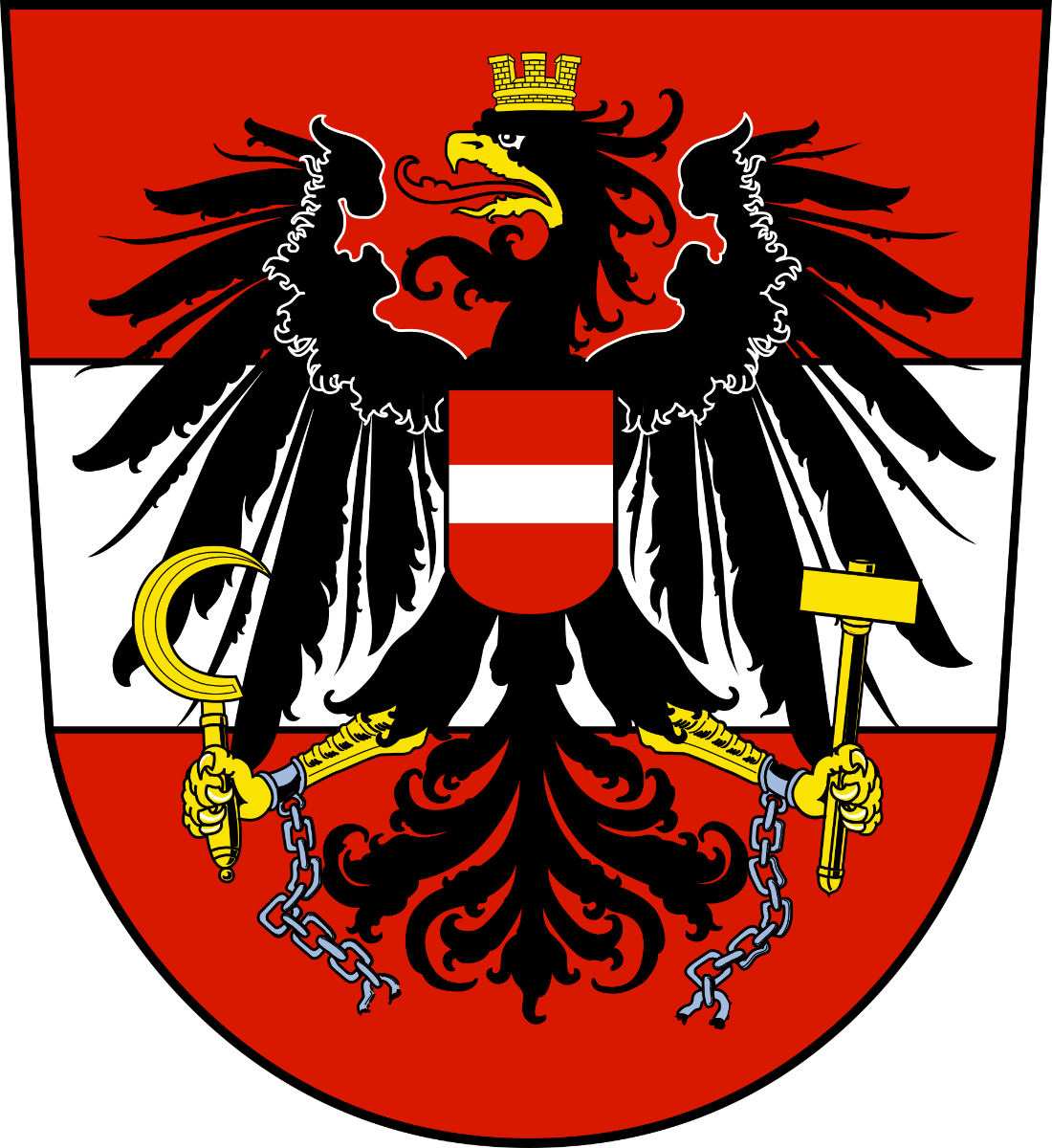 Austria Coat of Arms Blank Meme Template
