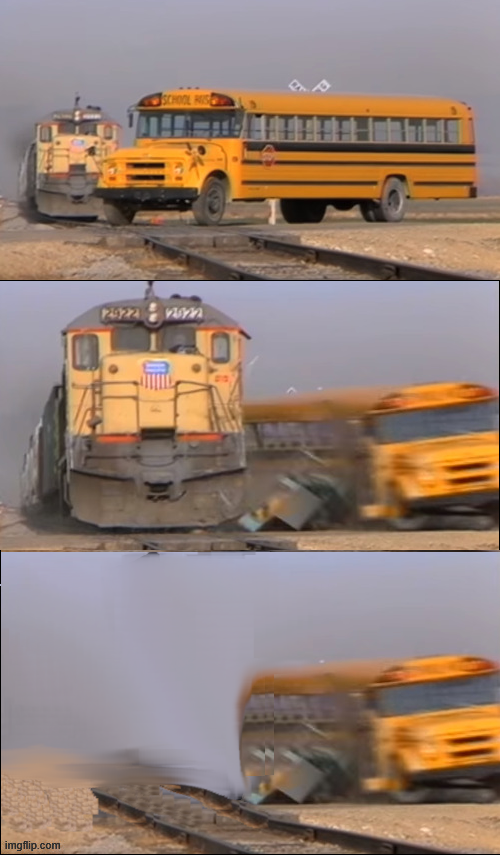 train bus 1 2 3 Blank Meme Template