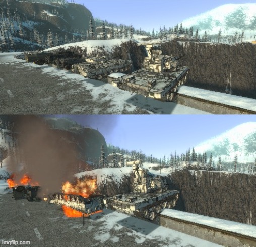 Regular show graves but it war thunder Blank Meme Template