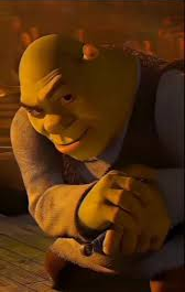Shrek sideeye Blank Meme Template