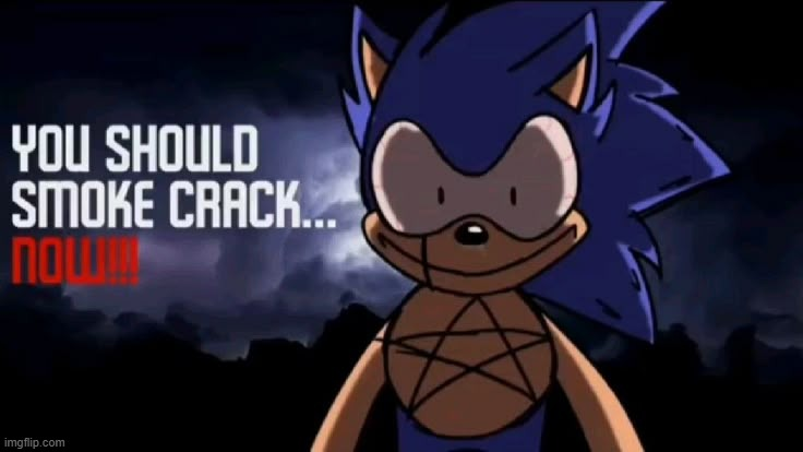 Santanos You Should Smoke Crack... Now Blank Meme Template