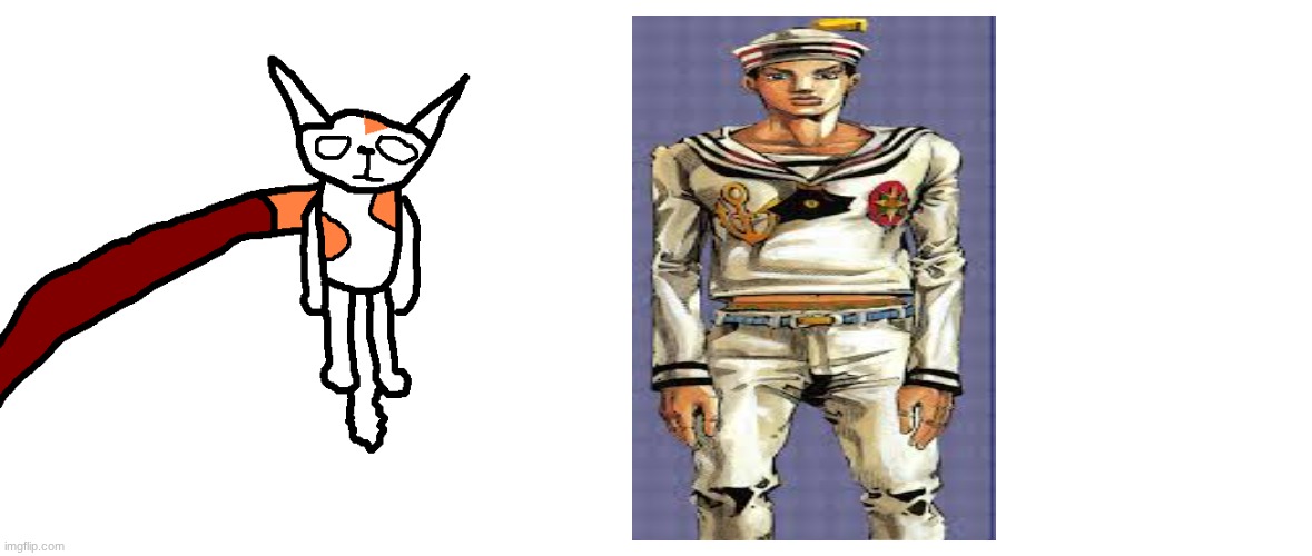 zero survival instrics drawing | image tagged in memes,art,jojo's bizarre adventure | made w/ Imgflip meme maker