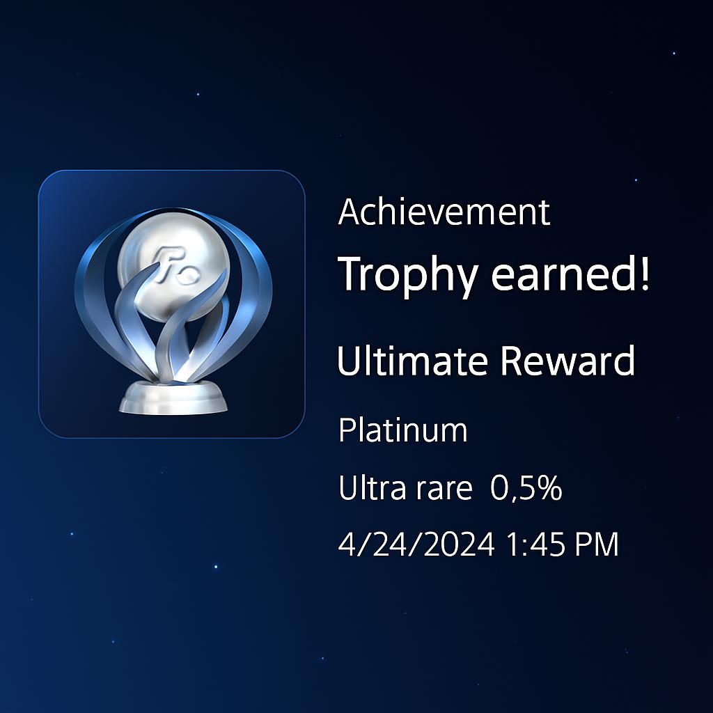 Achievement ps5 Blank Meme Template