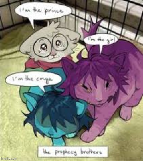 warrior cats x deltarune = what the f*ck | made w/ Imgflip meme maker