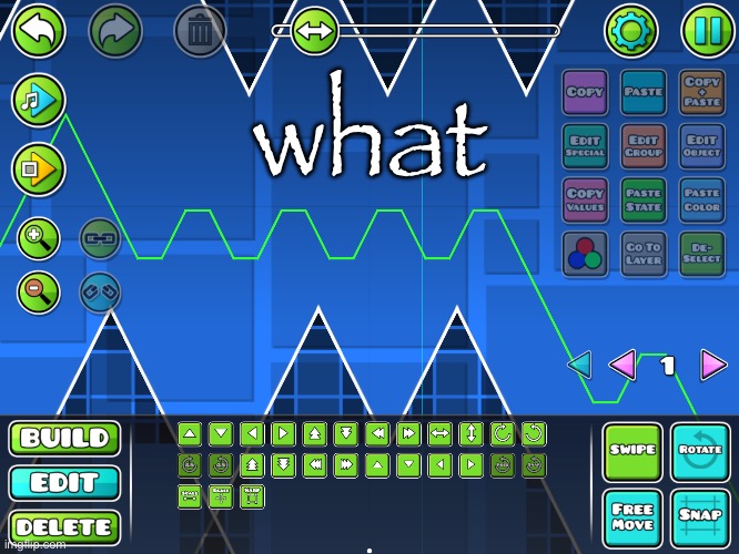 did this on mobile btw | what | made w/ Imgflip meme maker