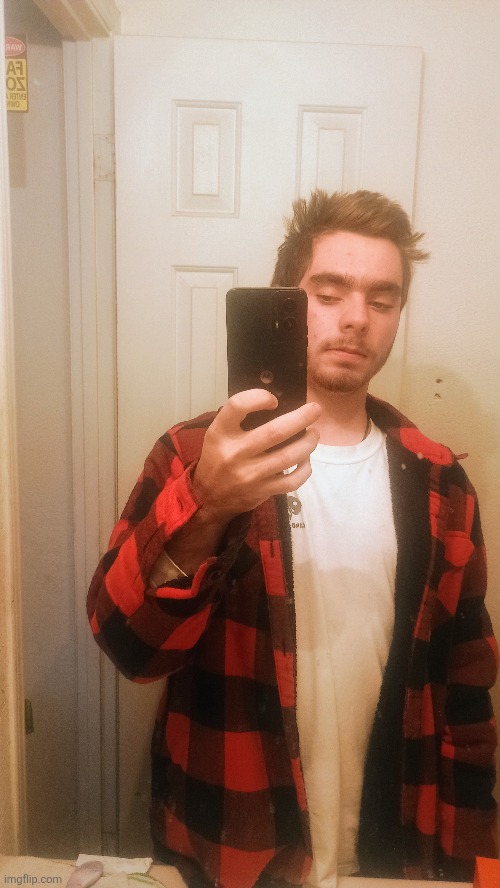 Fuck it, posting a face reveal rn (Don't mind the hair) | made w/ Imgflip meme maker
