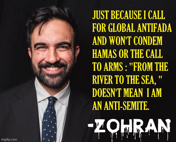 Jews voting for Mamdani is like chickens voting for Col. Sanders | image tagged in vince vance,pinko,commie,communist,anti-semite,hamas | made w/ Imgflip meme maker