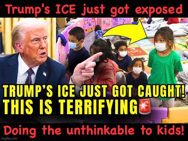 https://m.youtube.com/watch?v=tWQAMOaOvfY | Trump's ICE just got exposed; Doing the unthinkable to kids! | image tagged in ice thugs | made w/ Imgflip meme maker