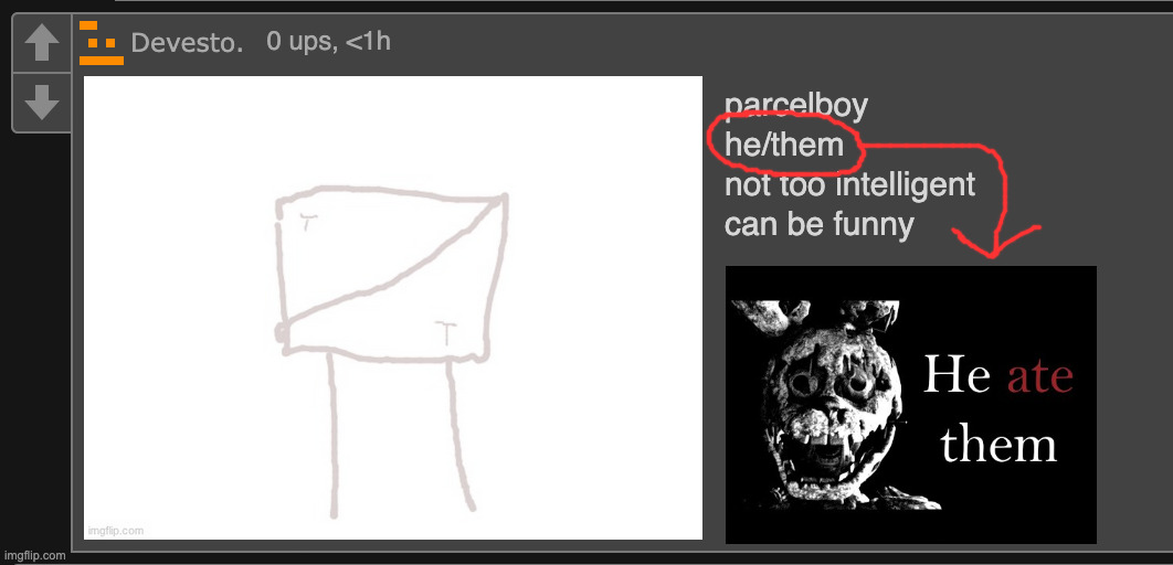 He ate them | made w/ Imgflip meme maker