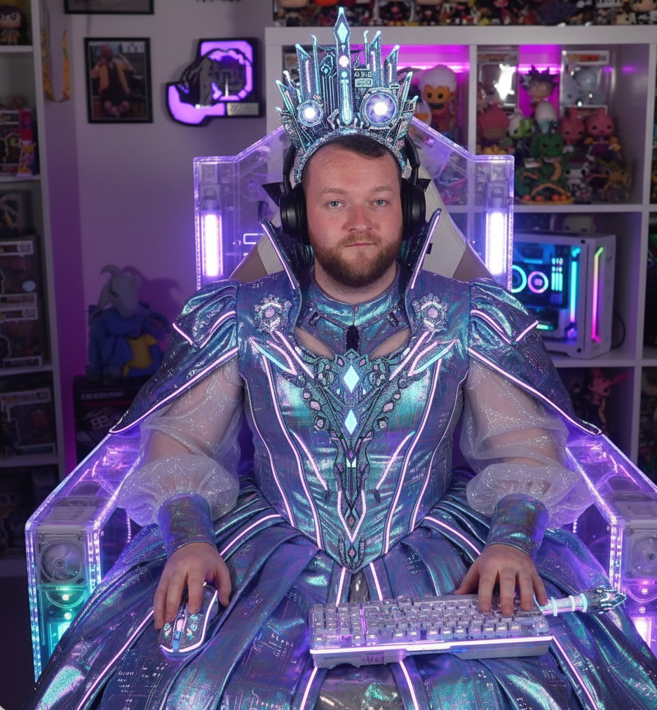 PC Princess Blank Meme Template