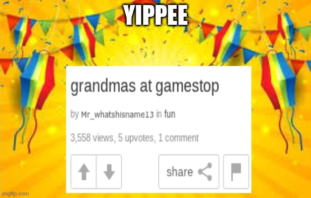 YIPPEE | YIPPEE | image tagged in yay | made w/ Imgflip meme maker