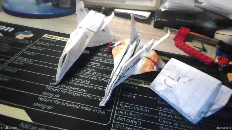 f22 and f15, these are quite old origami models so im developing a newer version of both | made w/ Imgflip meme maker