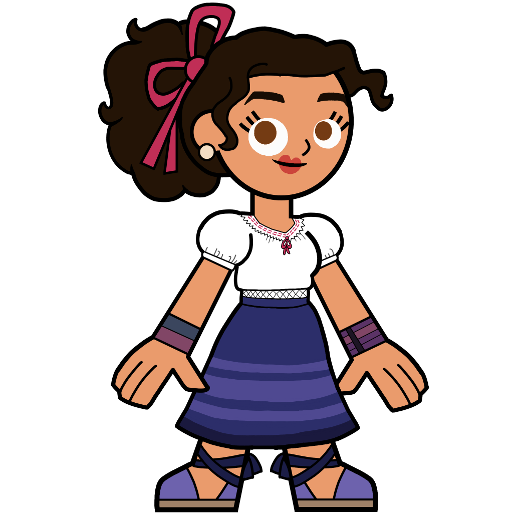 Luisa Madrigal in Hero 108 Style Blank Meme Template