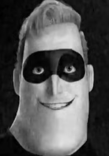High Quality Mr. Incredible Stare Blank Meme Template