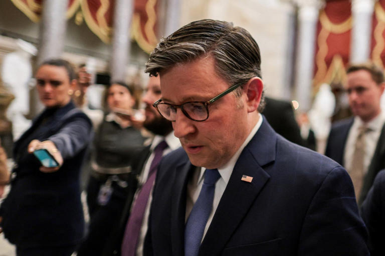 High Quality Mike Johnson Blank Meme Template