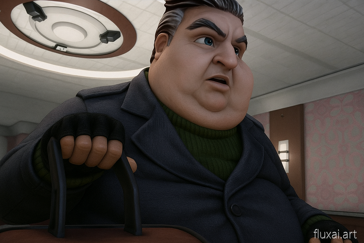 big fat angry aloysius parker Blank Meme Template