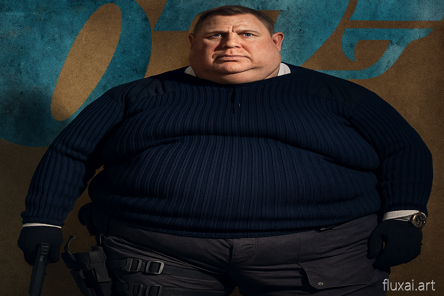 commando outfit big fat hot james bond Blank Meme Template